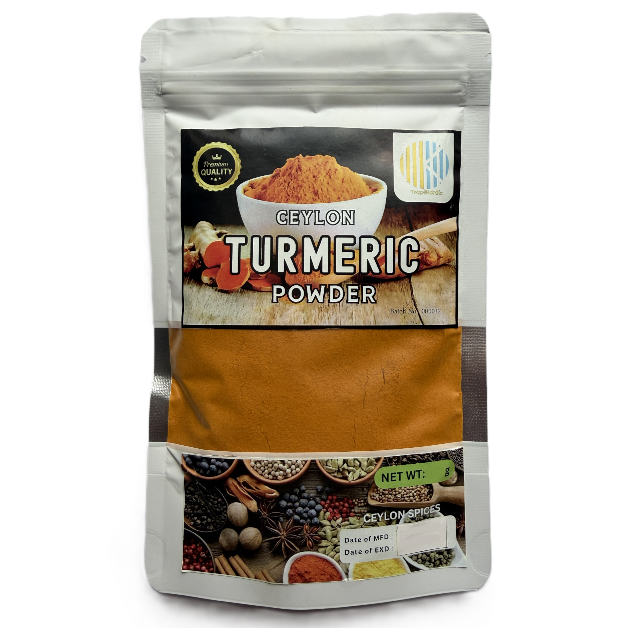 Pure Ceylon Turmeric Powder